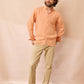 Camicia in lino Bali con dettagli fluo