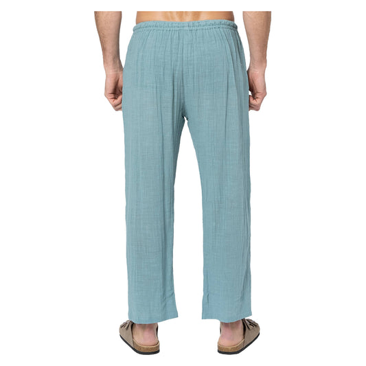 Pantaloni lunghi estivi in cotone boho