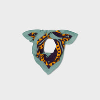 Piccolo foulard in cotone biologico Paola viola