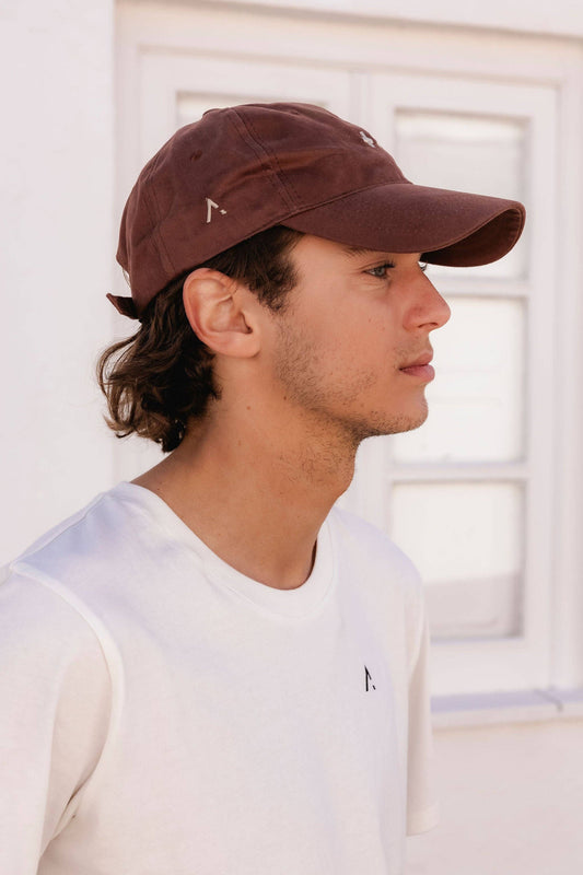 Cappellino baseball in cotone a 6 pannelli con fibbia regolabile