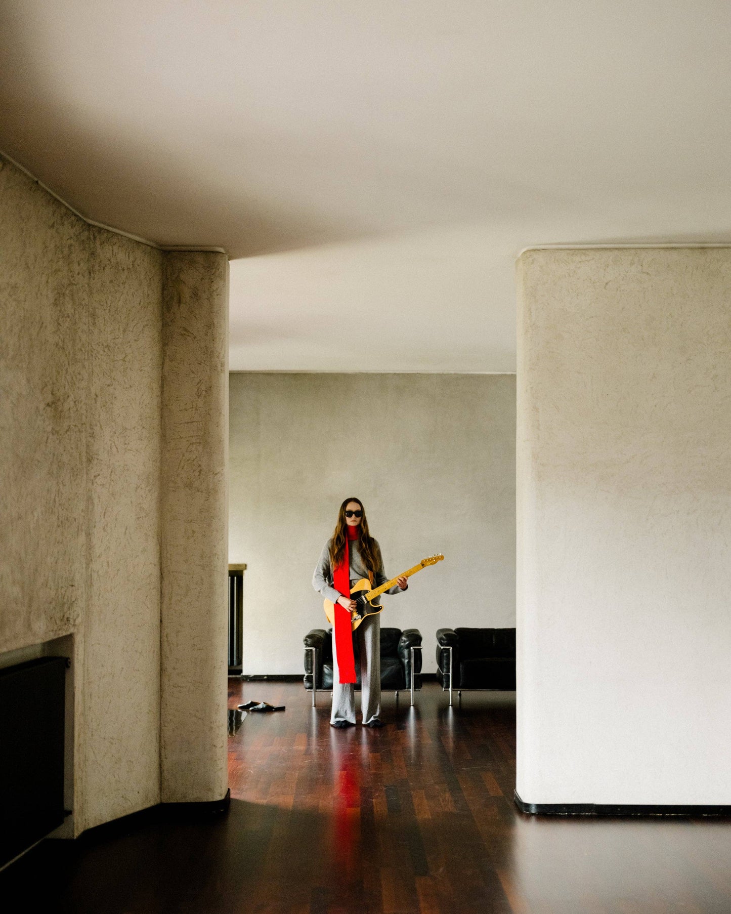 Pantaloni palazzo azzurri