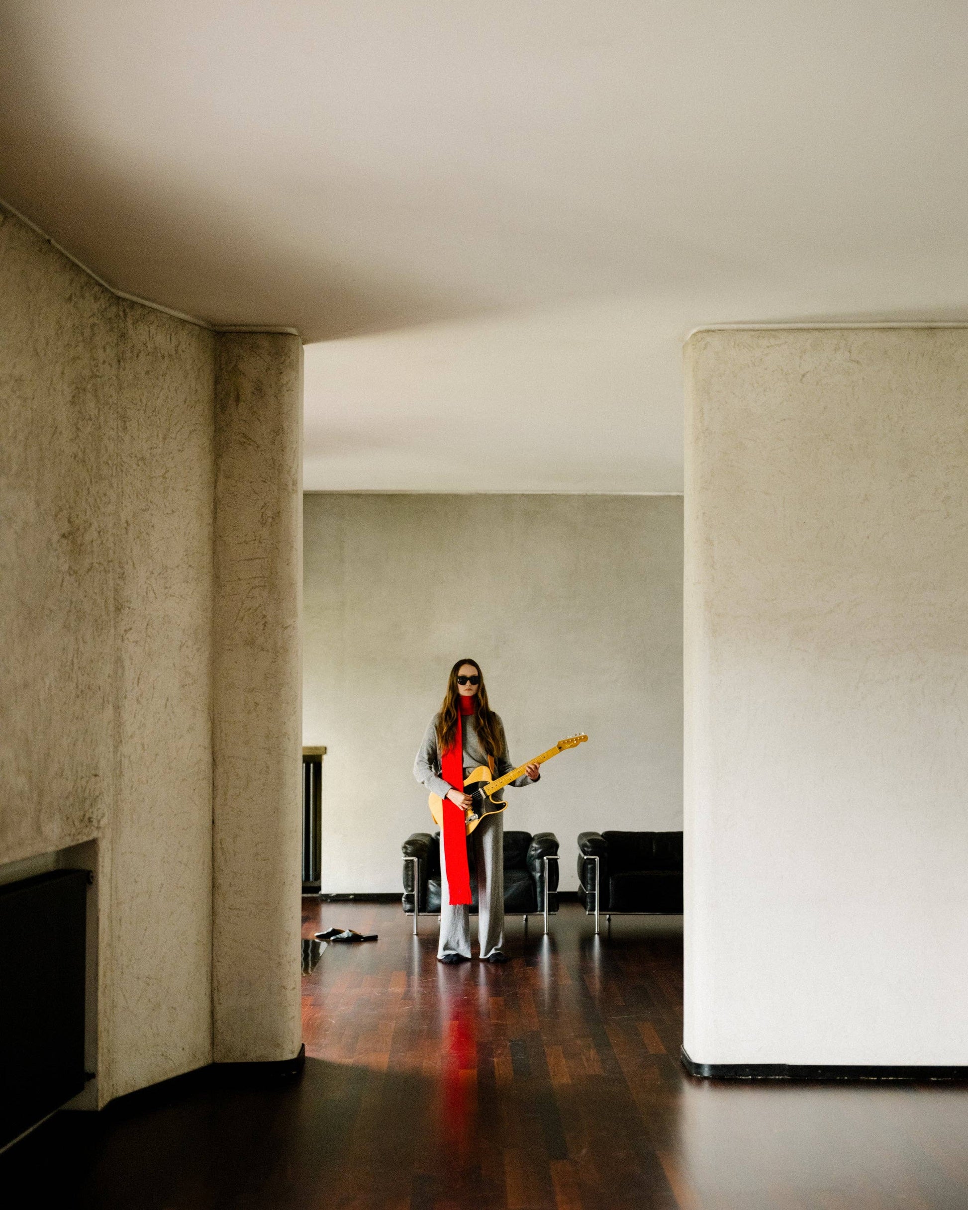 Pantaloni palazzo azzurri