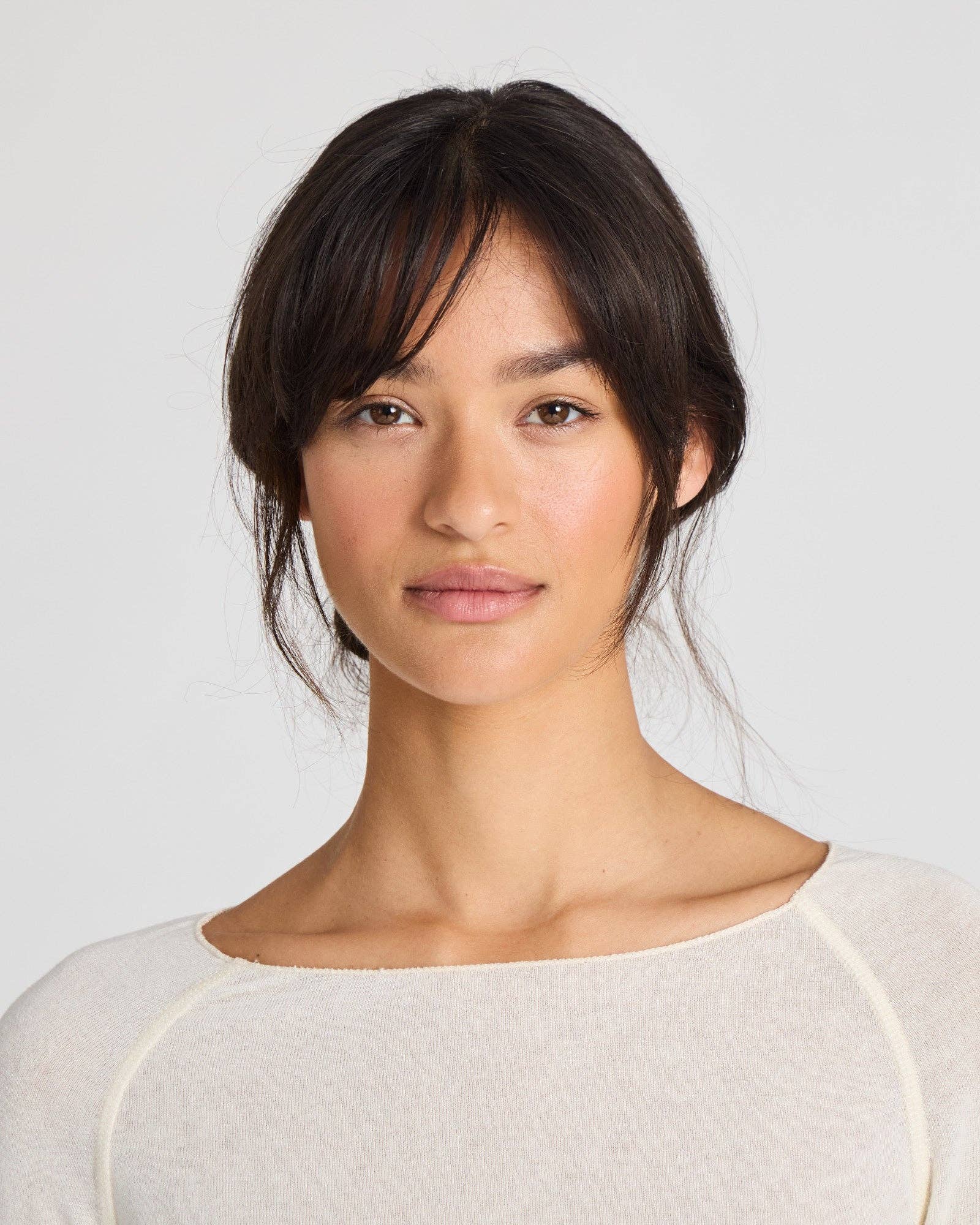 Maglia in lana Amalie bianco sporco