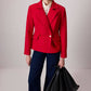 Borsa a spalla oversize in ecopelle nera