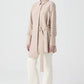 Tunica camicia a righe con cintura e fibbia