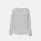 Maglione girocollo in maglia rasata