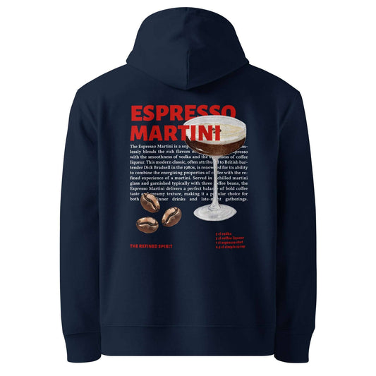 Felpa con cappuccio biologica Espresso Martini