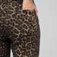 Pantaloni Paramour leopardati a vita alta