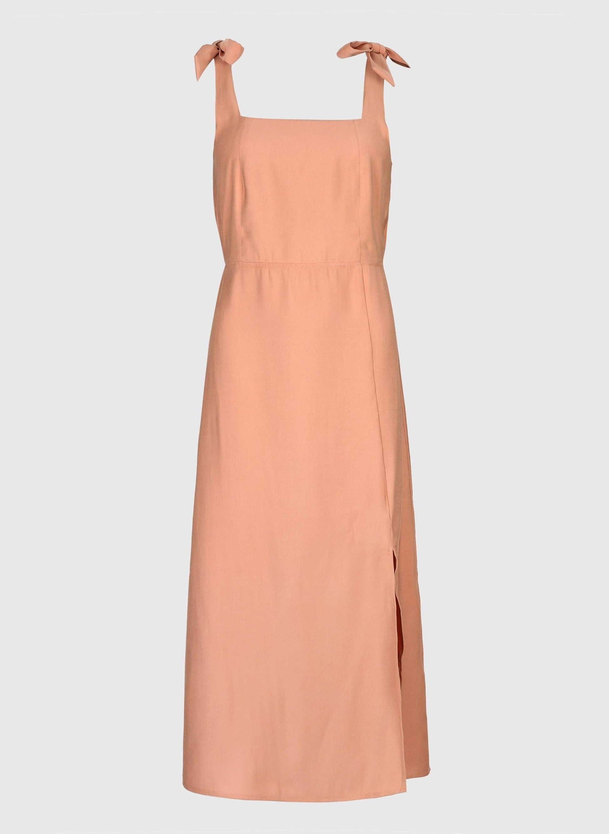 Vestito midi Manta terracotta