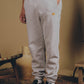 Pantaloni Jogger Essenziali in Cotone Biologico Grigio Chiaro