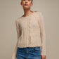 Cardigan in maglia morbida con bottoni