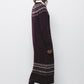 Abito in maglia jacquard in lana