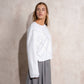 Maglione in maglia con motivo a rombi