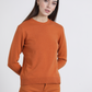 Maglia girocollo in lana e cashmere