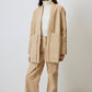 Cappotto in gabardine con tasche ampie