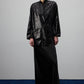 Kimono di paillettes nero
