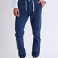 Pantaloni jogger con vita elastica e fondo con polsino