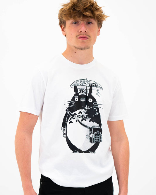 T-shirt Street Totoro con grafica tattoo