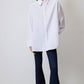 Camicia oversize in popeline