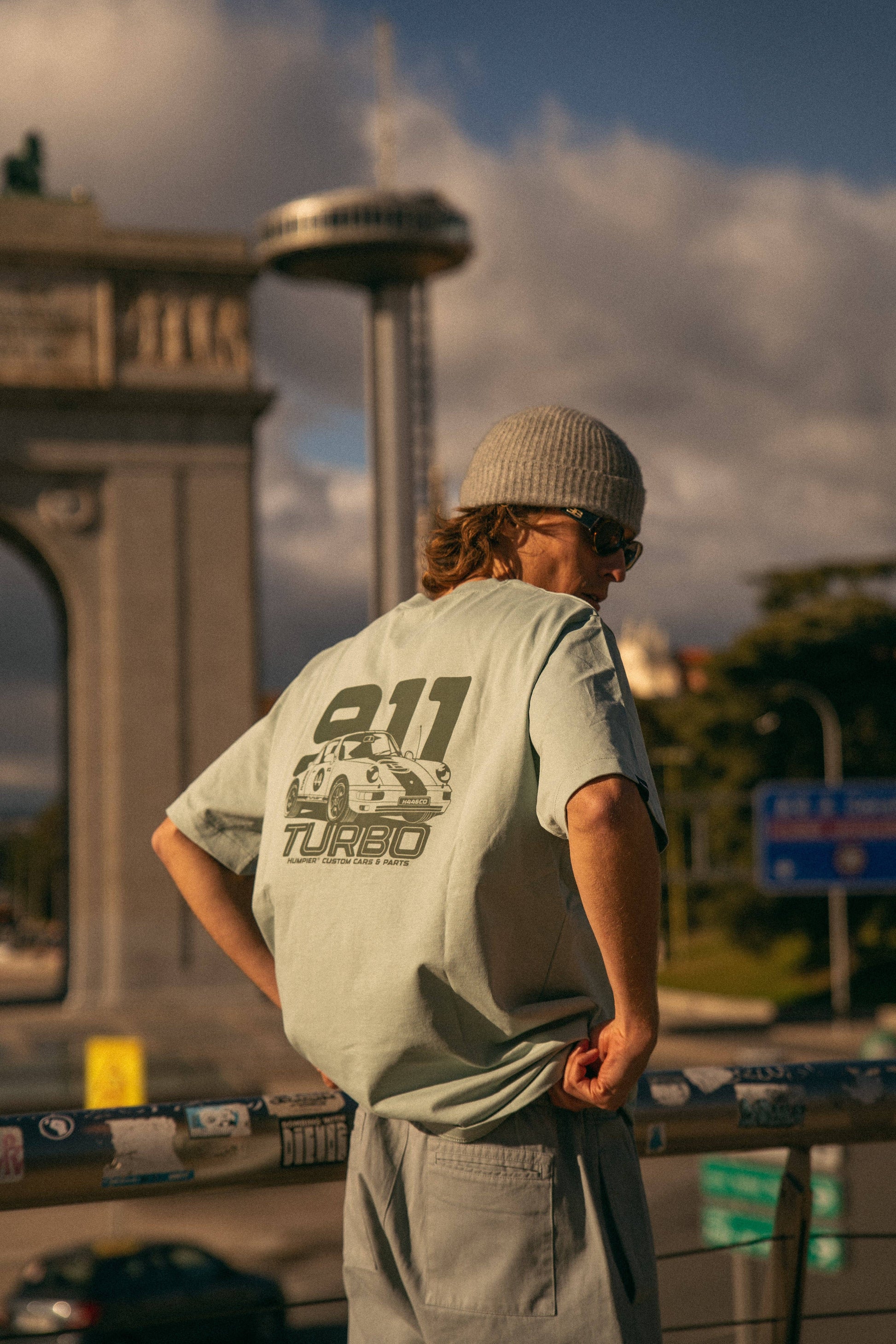 T-shirt Turbo in cotone biologico oversize