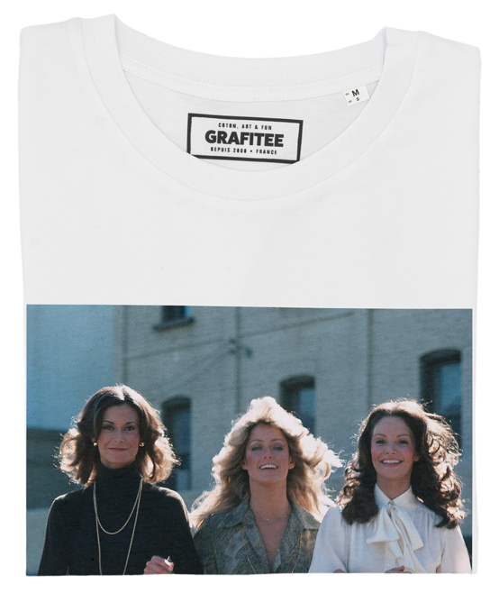 T-shirt Charlie’s Angels con stampa fotografica