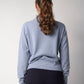 Maglia dolcevita in misto cashmere con lavorazione 3D