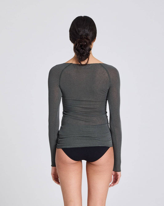 Maglia Amalie in lana Beluga