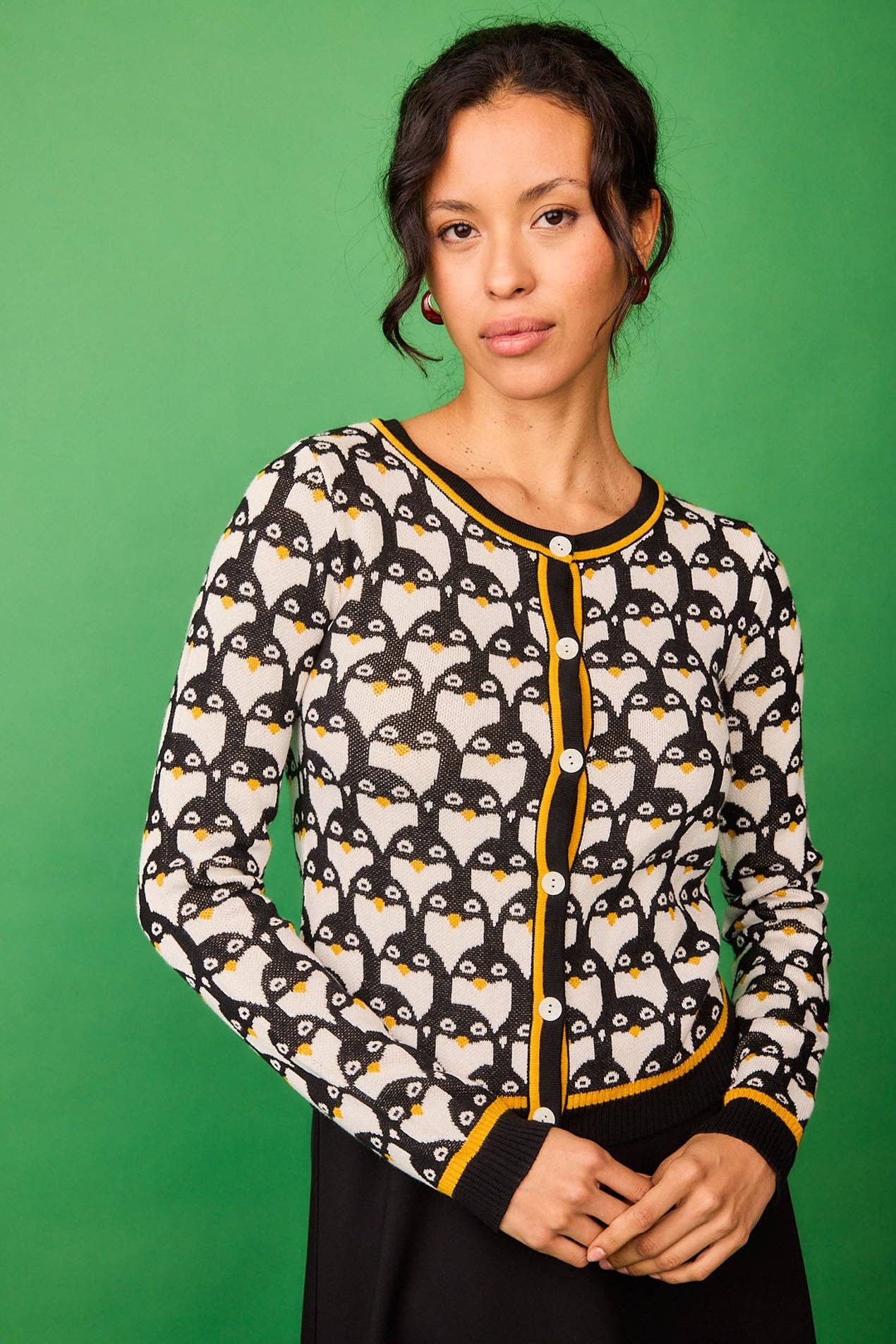 Cardigan Pinguino Felce