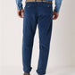 Pantaloni Sundy in velluto a coste blu celeste