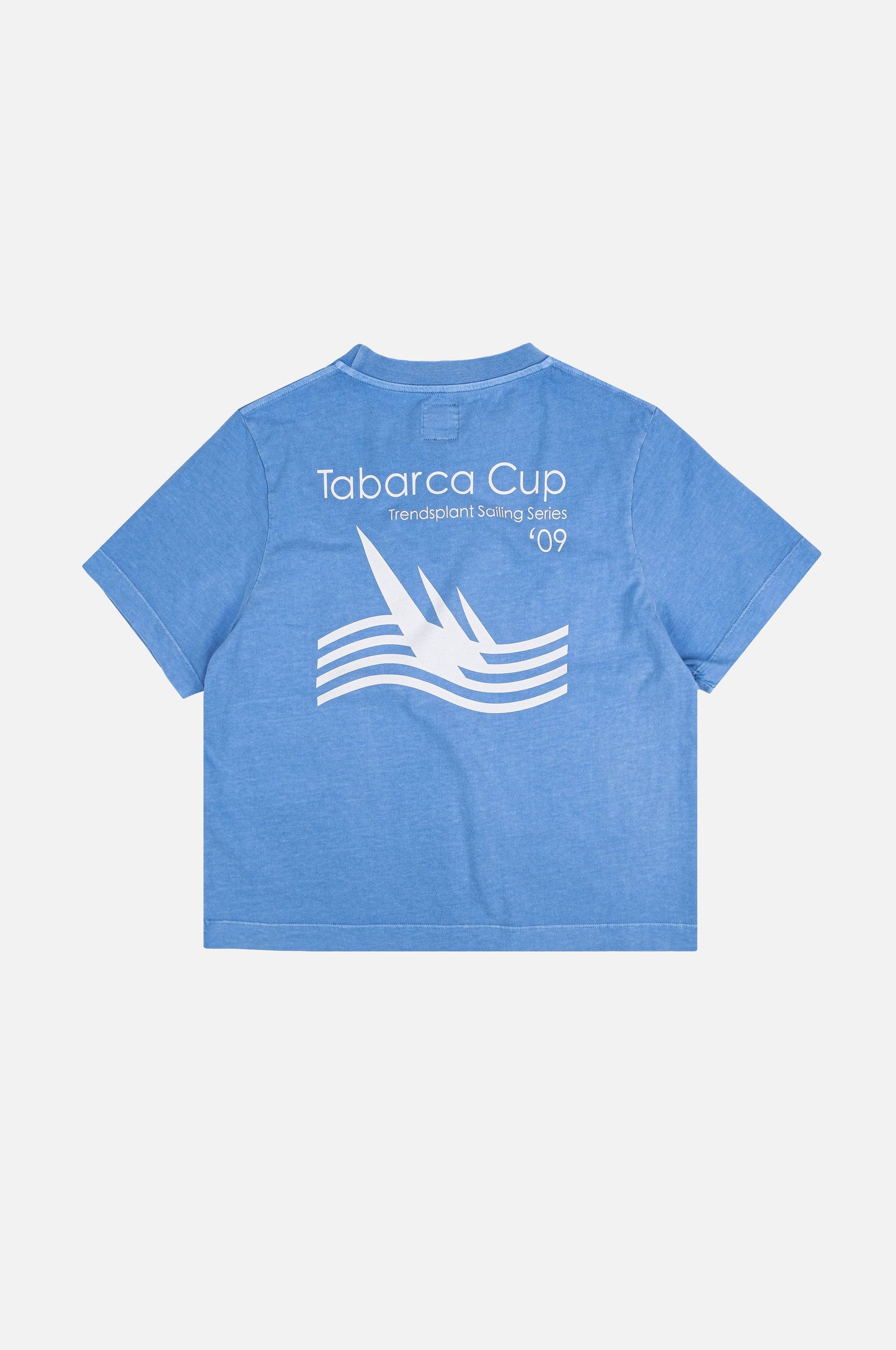 T-shirt donna pigmentata San Pablo blu mediterraneo