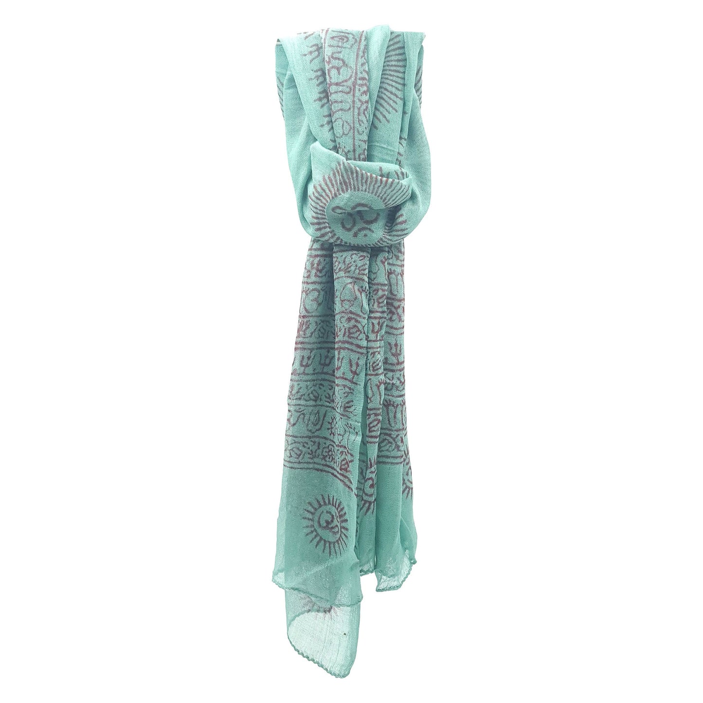 Foulard estivo in viscosa con stampa