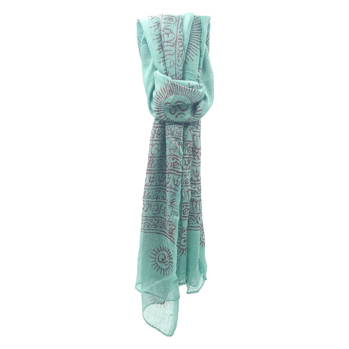 Foulard estivo in viscosa con stampa