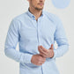 Camicia oxford azzurro cielo slim fit