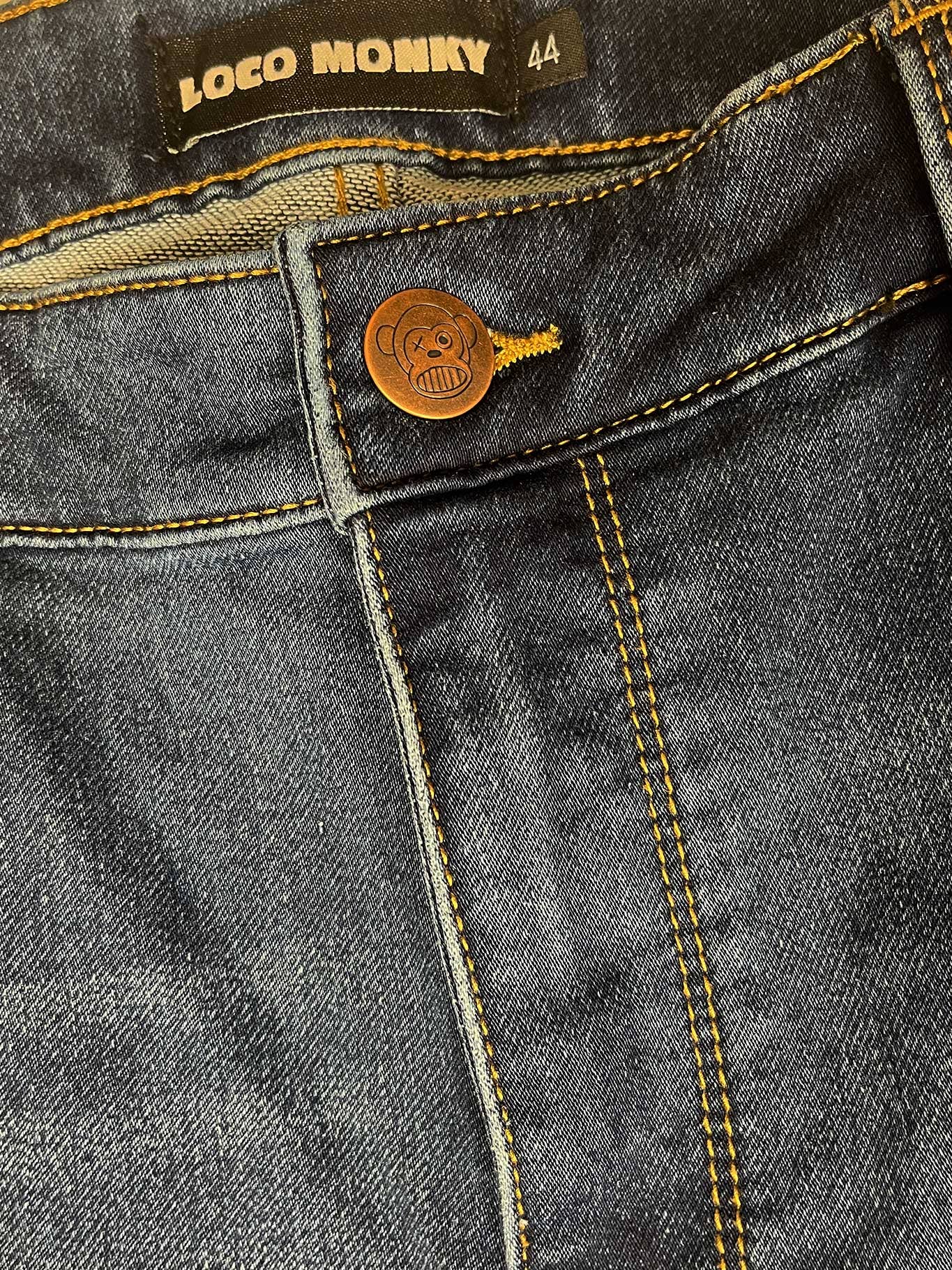 Jeans uomo Gorilla lavaggio denim