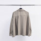 Camicia oversize con schiena plissettata