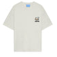 T-shirt Atlantico in cotone biologico con stampa
