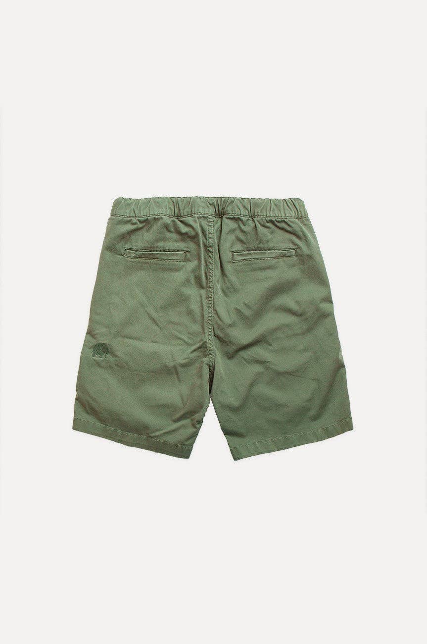 Pantaloncini da arrampicata in cotone EcoDye Menthol