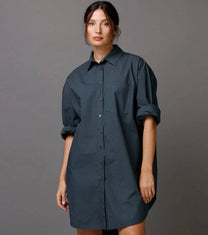 Camicia oversize in cotone