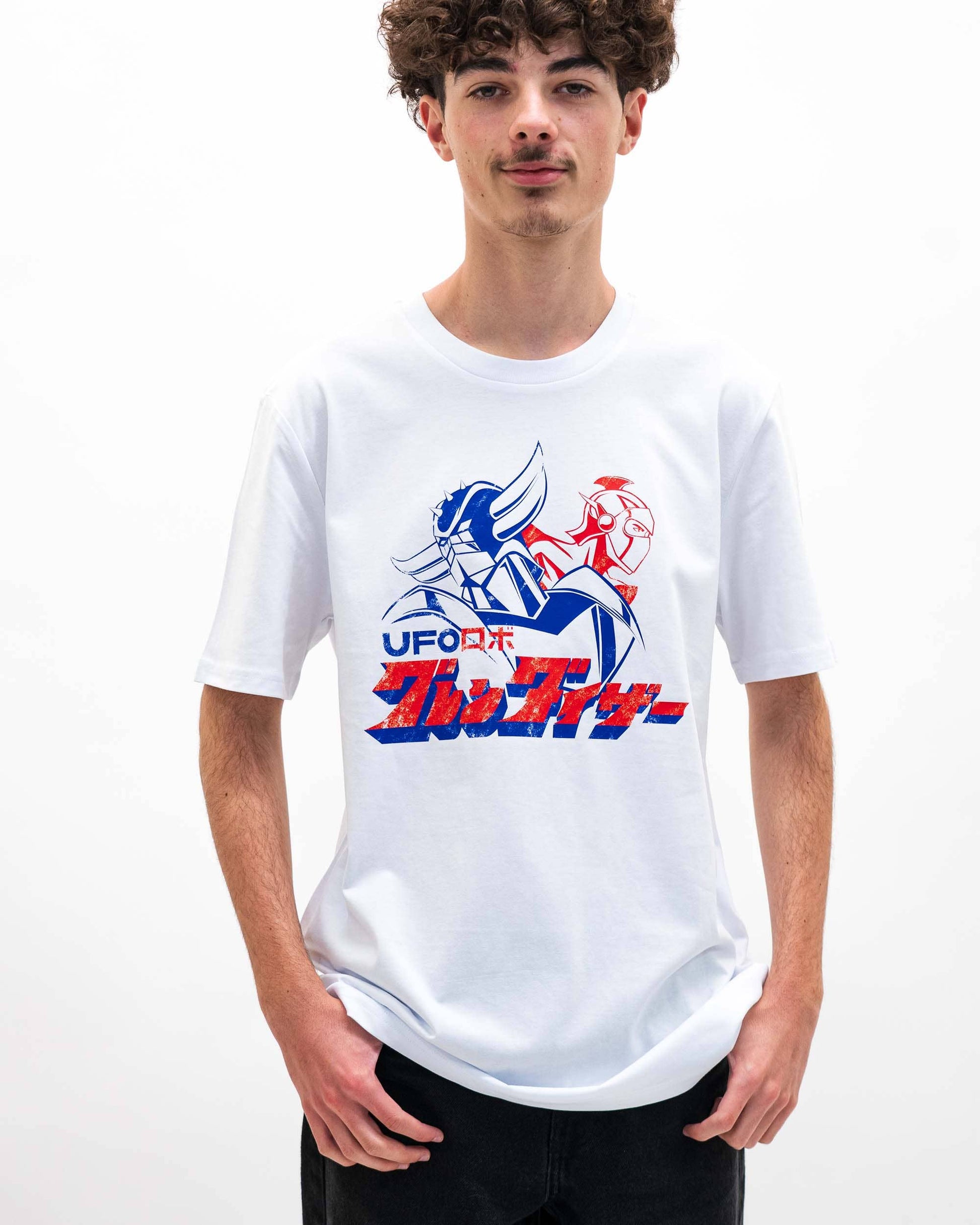 T-shirt unisex Actarus con grafica manga giapponese