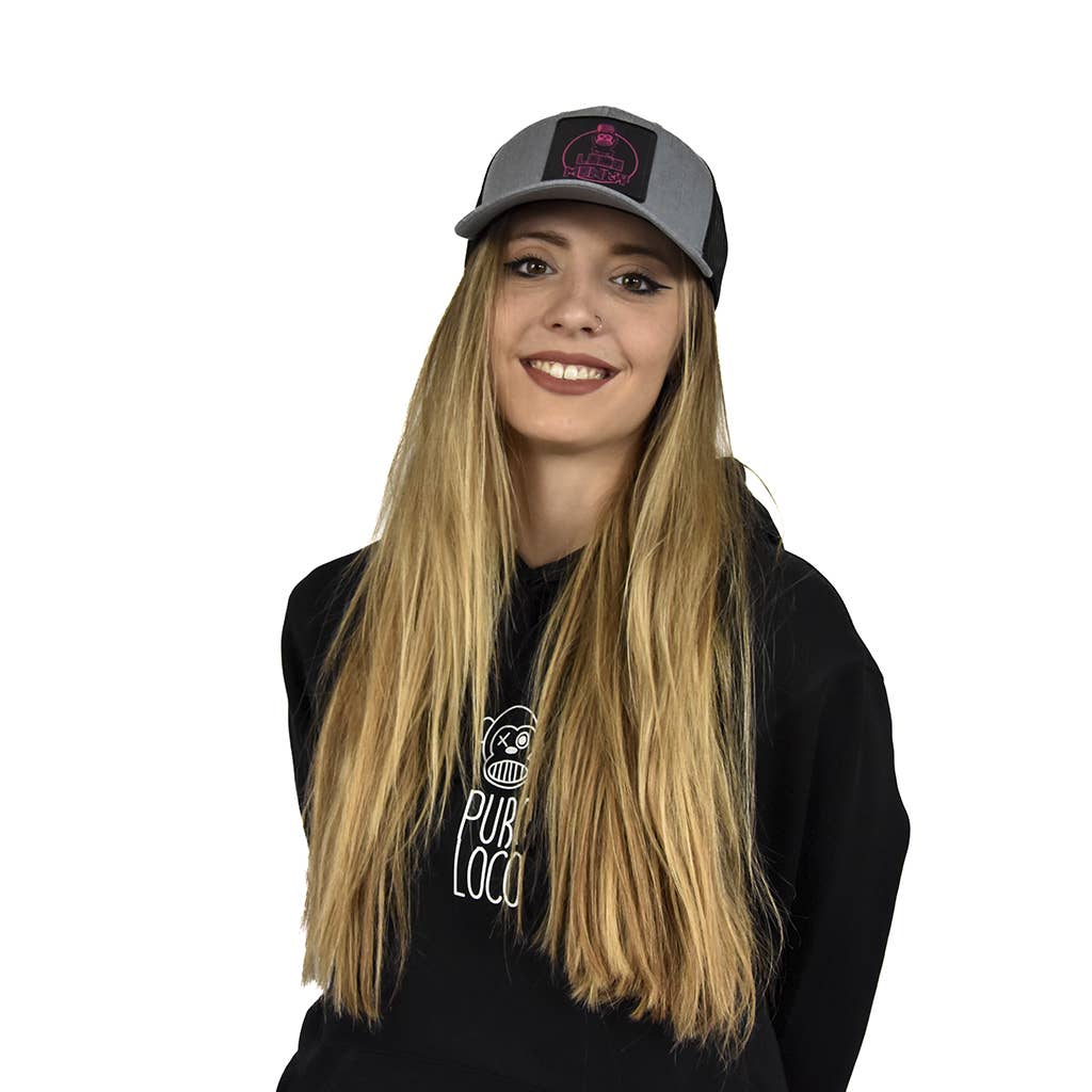 Cappello trucker unisex con patch gaming