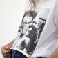 T-shirt unisex con stampa cinematografica “You’re Talking To Me”