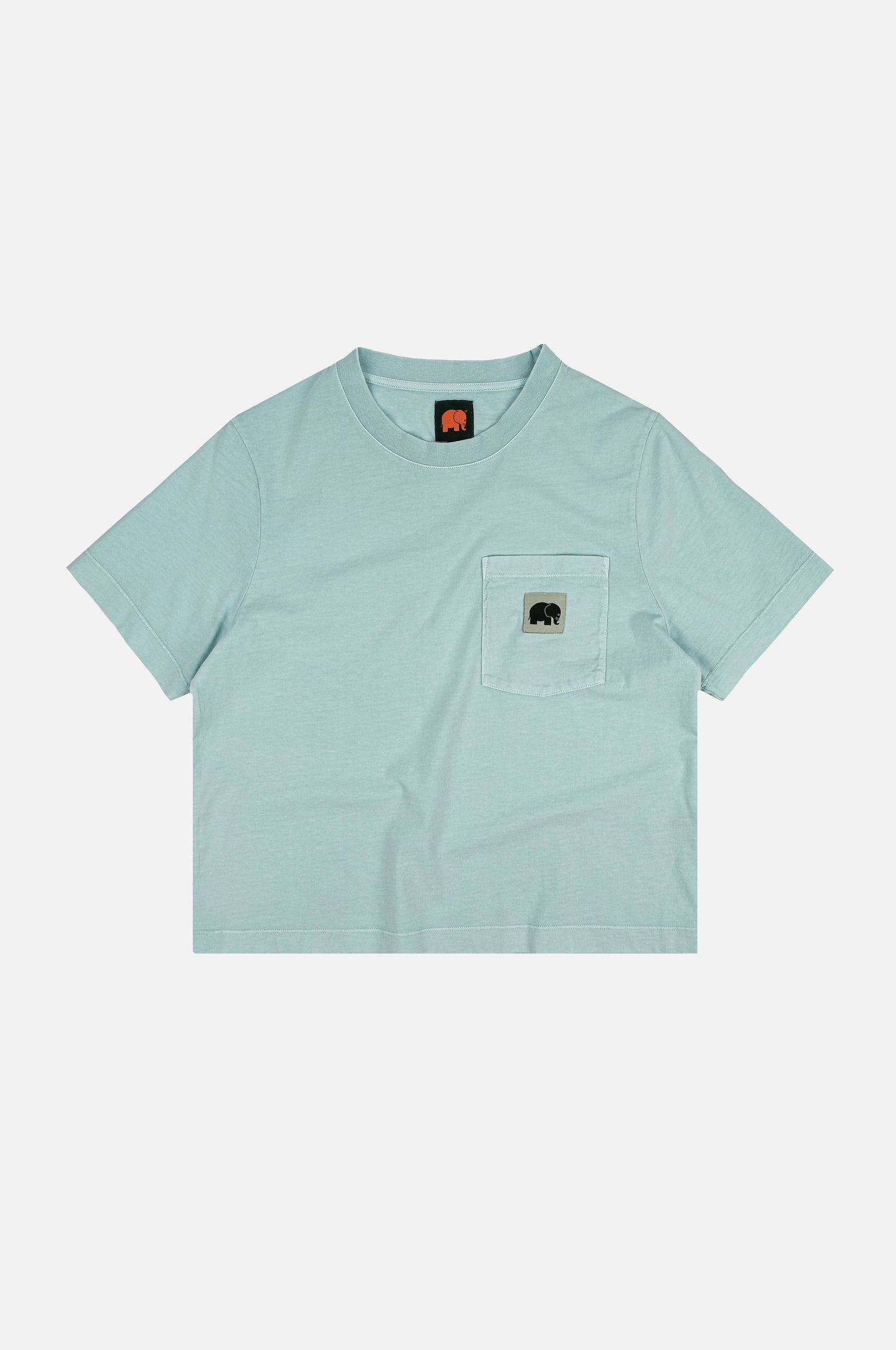 T-shirt pigmentata da donna Garceta Verde Shore