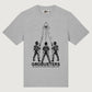 T-shirt unisex Godbusters grigio mélange