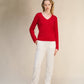 Pantaloni yoga in misto cashmere 3D knit