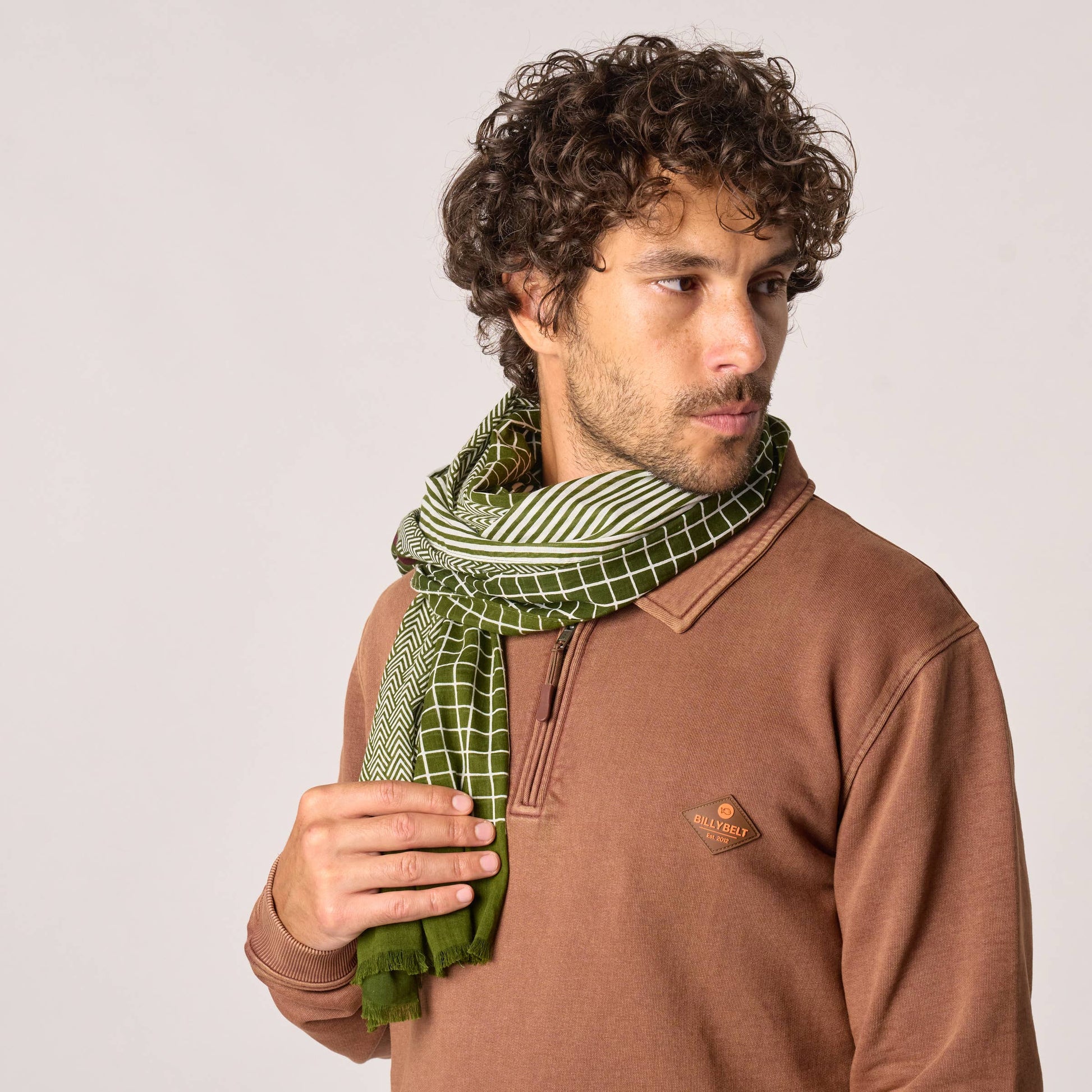 Foulard in cotone biologico Napoli