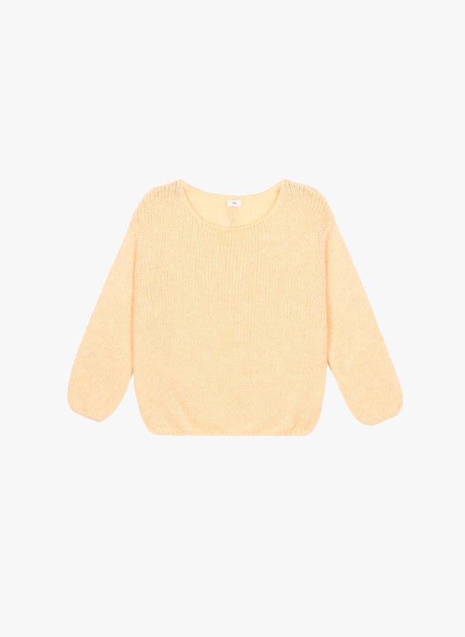 Maglione caldo oversize a maglia spessa