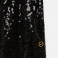 Pantaloni a palazzo con paillettes