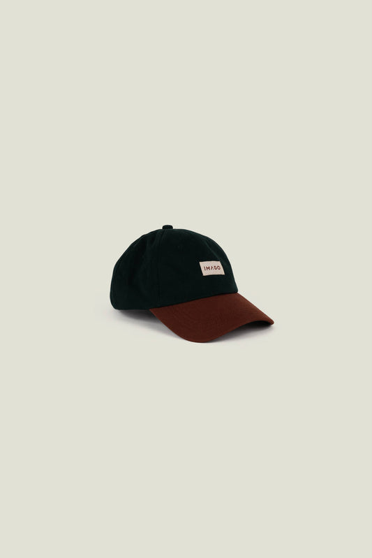 Cappellino Imago a 6 pannelli in cotone con visiera bicolore