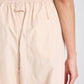 Pantaloni Thilde in popeline di cotone biologico grigio fumo