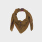 Foulard donna in cotone biologico Lise color kaki